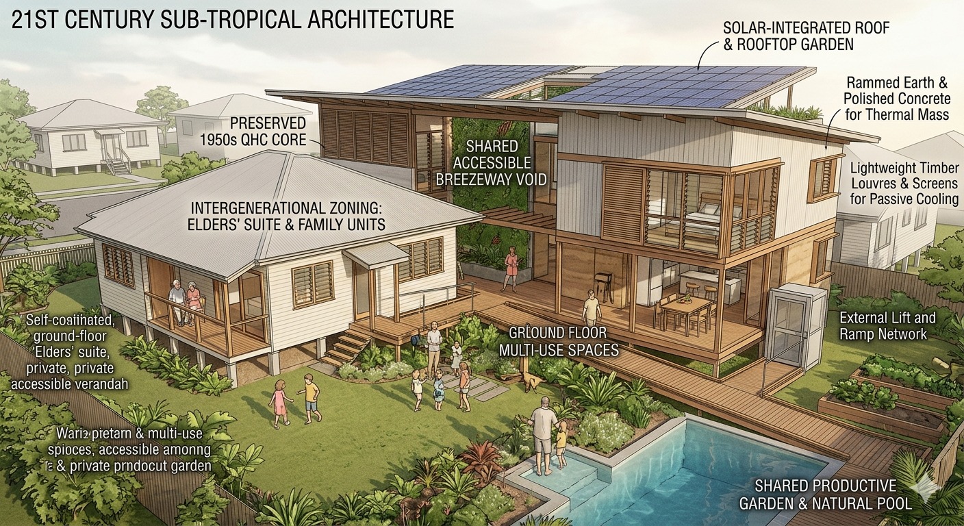 Design idea for multi-generational housing
